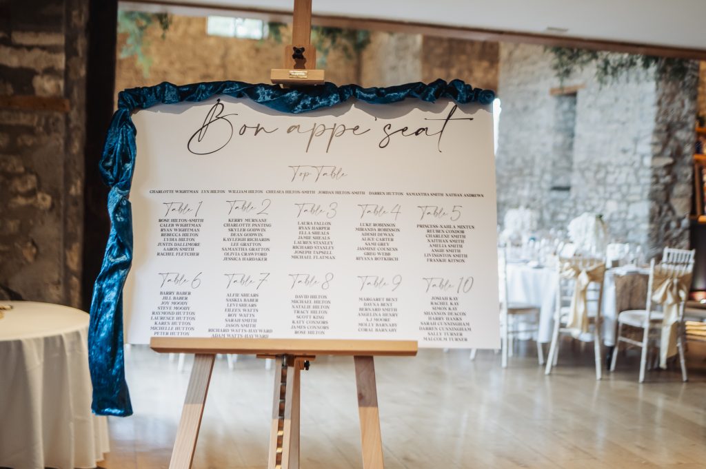 Seating planning for wedding guests